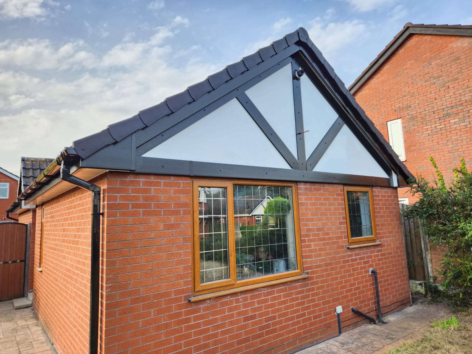 TRS Roofing and Guttering completed roof and roofline work on a Warrington property